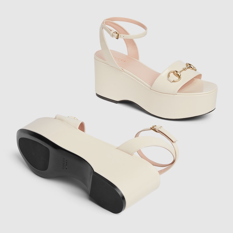 Women’s Horsebit flatform sandal - Image 6